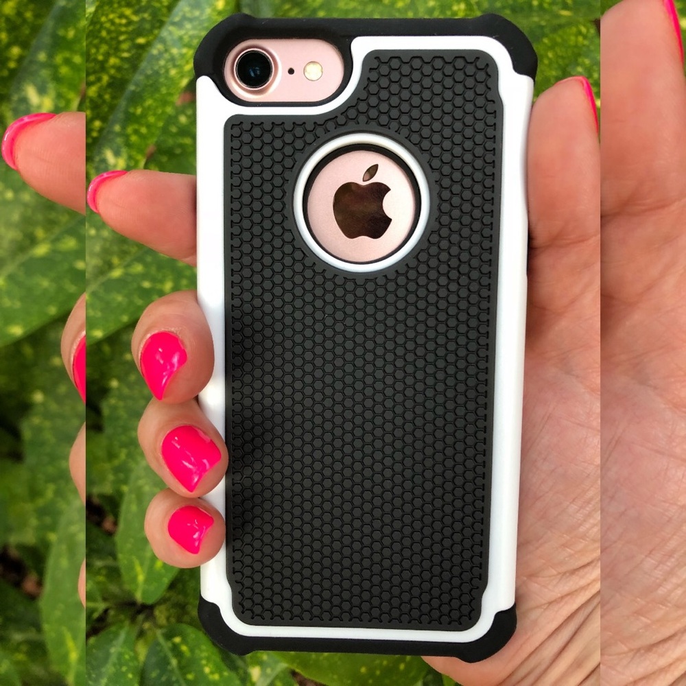 iPhone White Hybrid Case